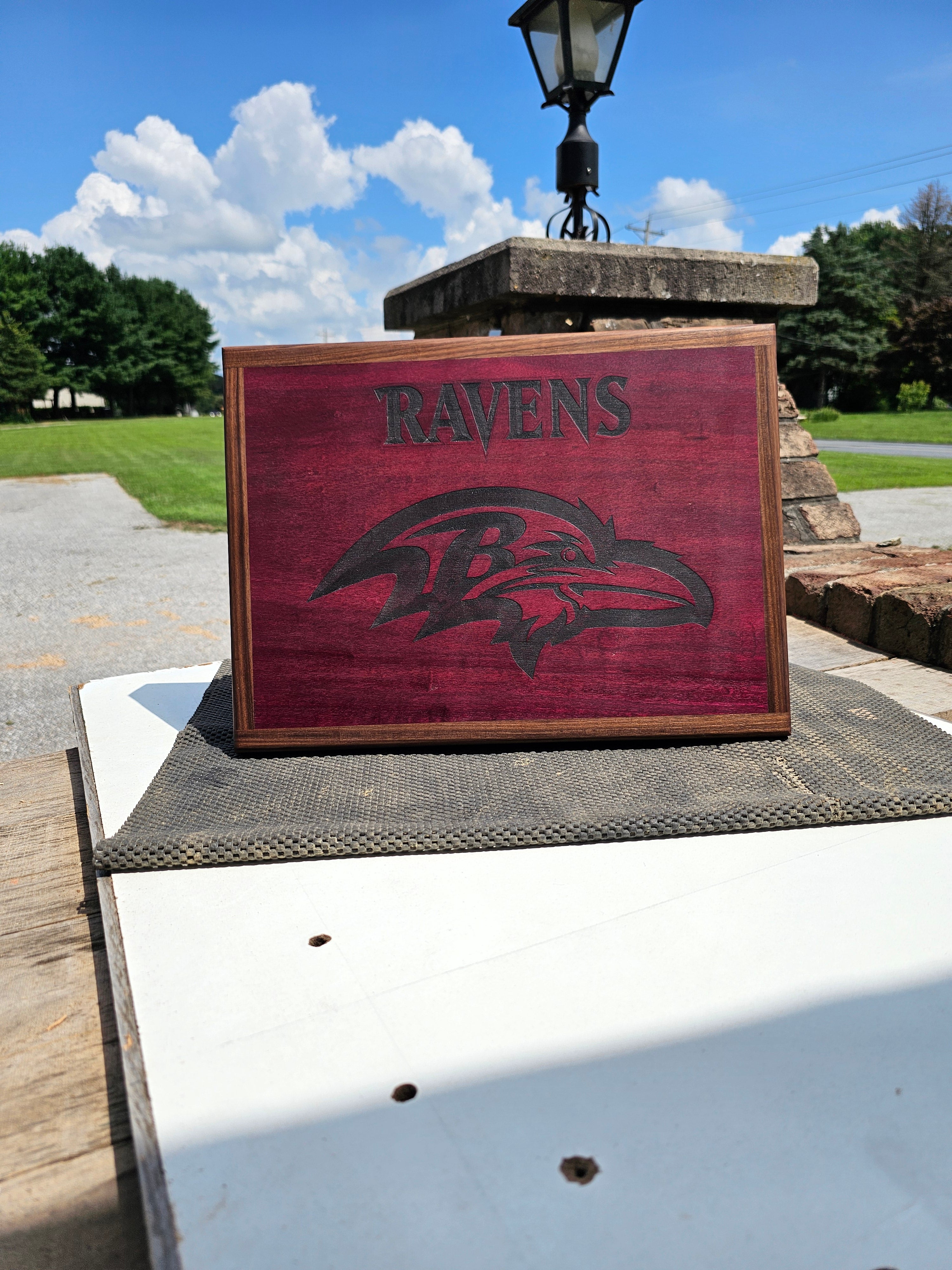 Special Order Massive Ravens Cutting Board