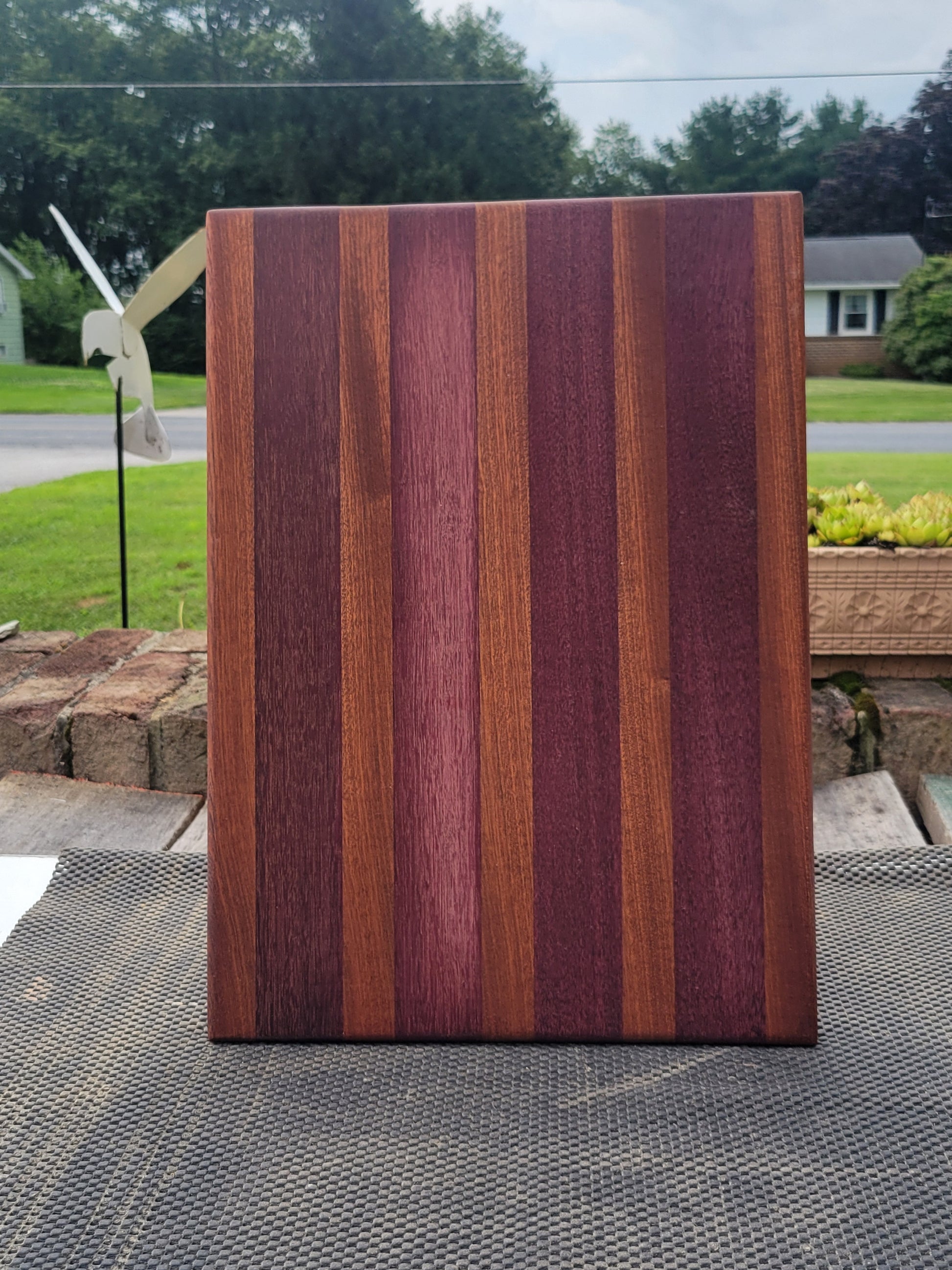 Purpleheart and Sapele Facegrain