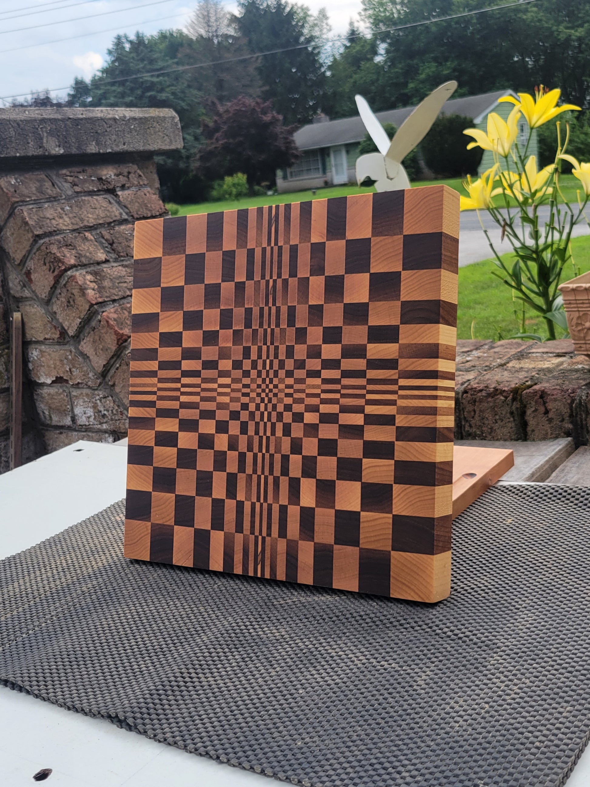 3D Crosshairs Board (Optical Illusion #4)