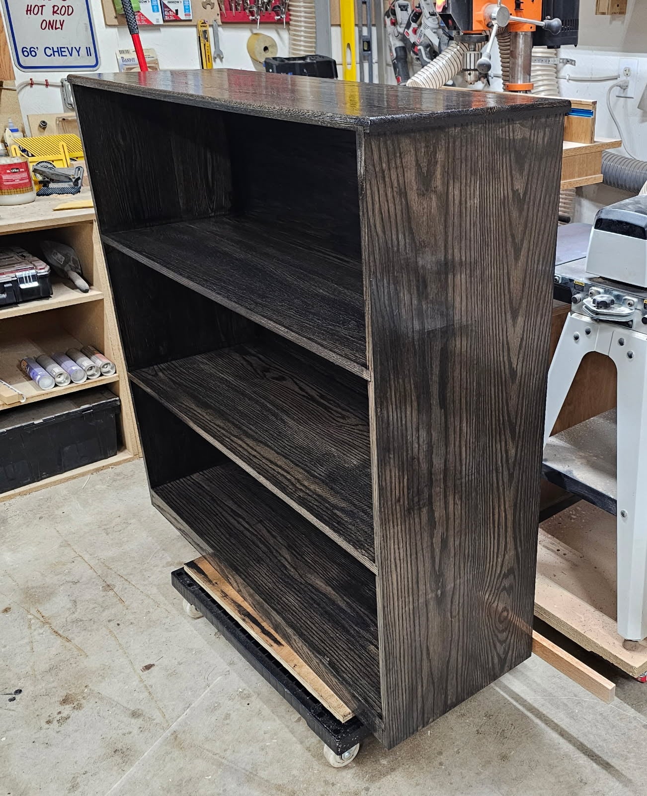 Bowling Ball Shelves and Book Shelves