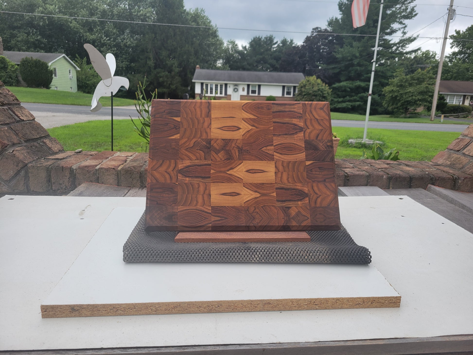 Teak Endgrain Cutting Board