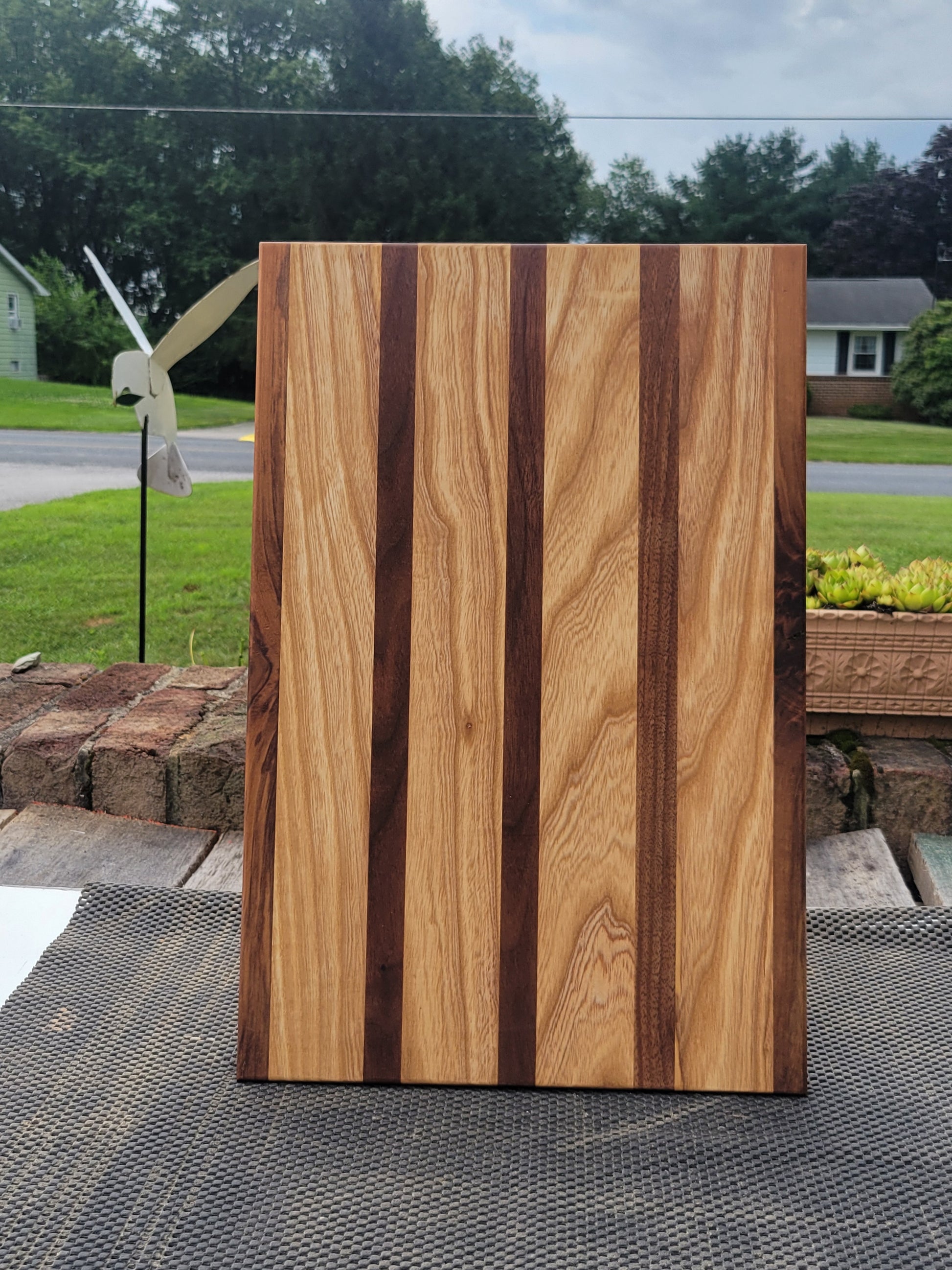 Ash and Walnut Cutting Board