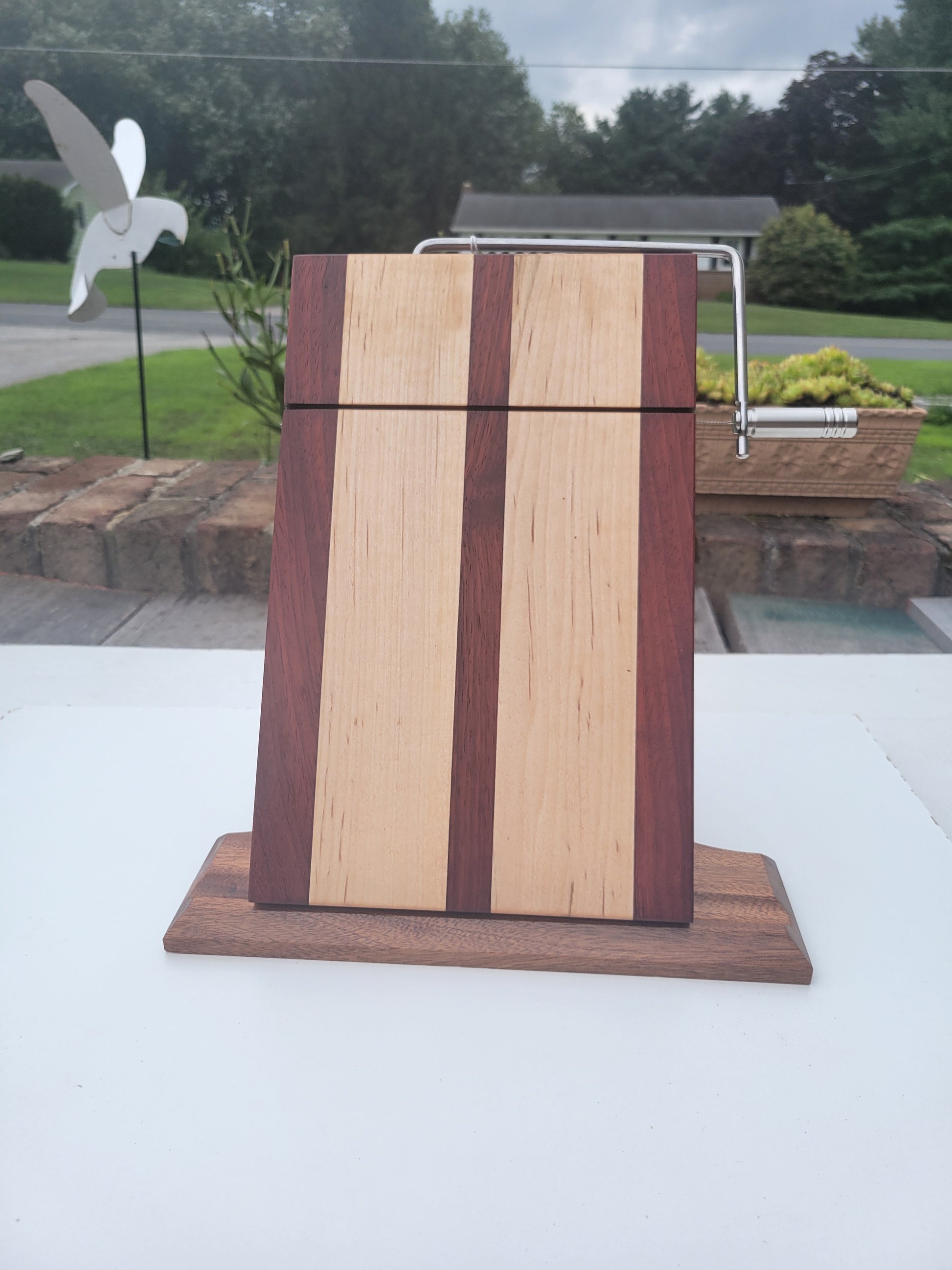 Padauk and Maple Cheese Board
