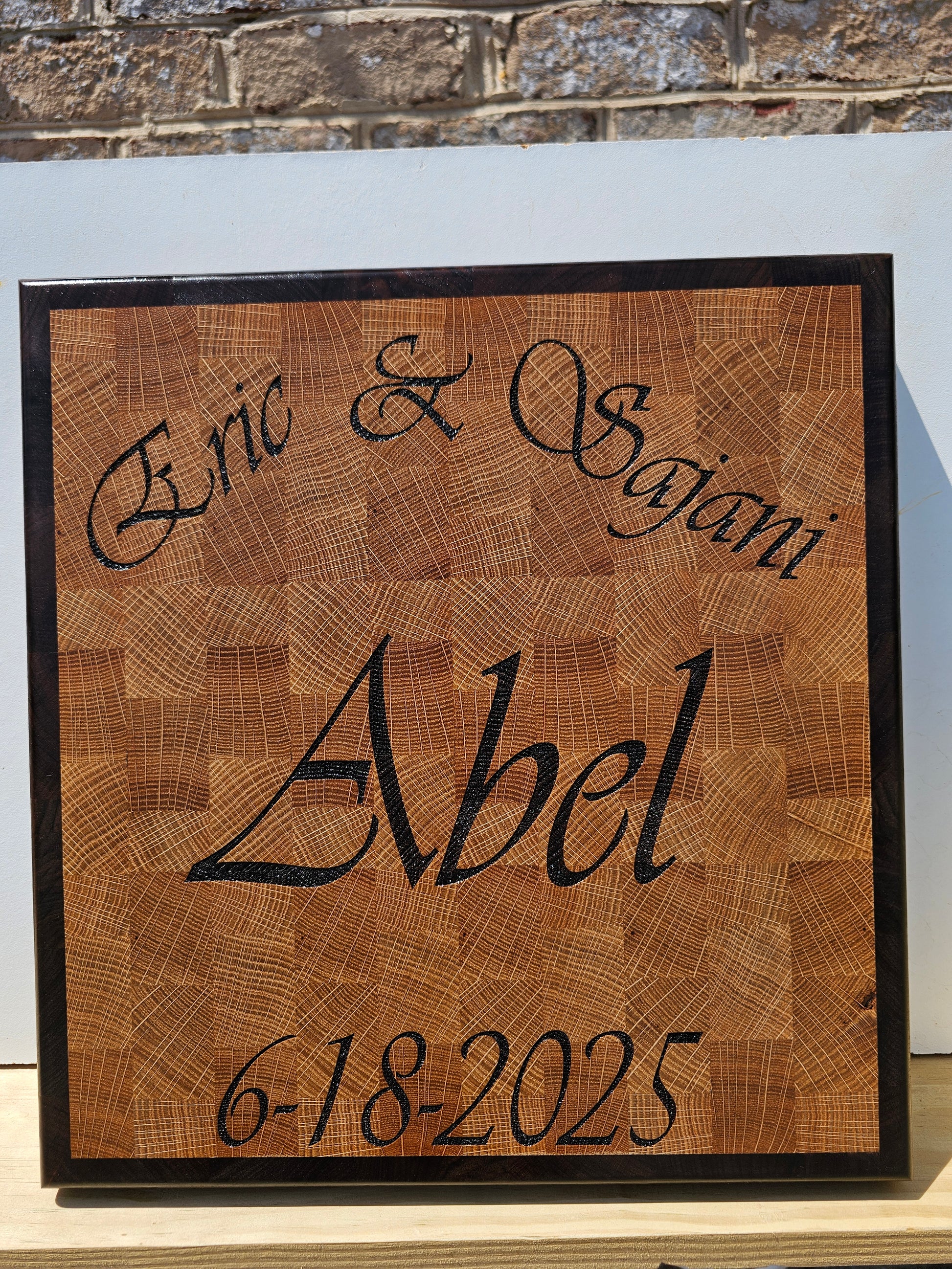 Custom Engraved Cutting Board