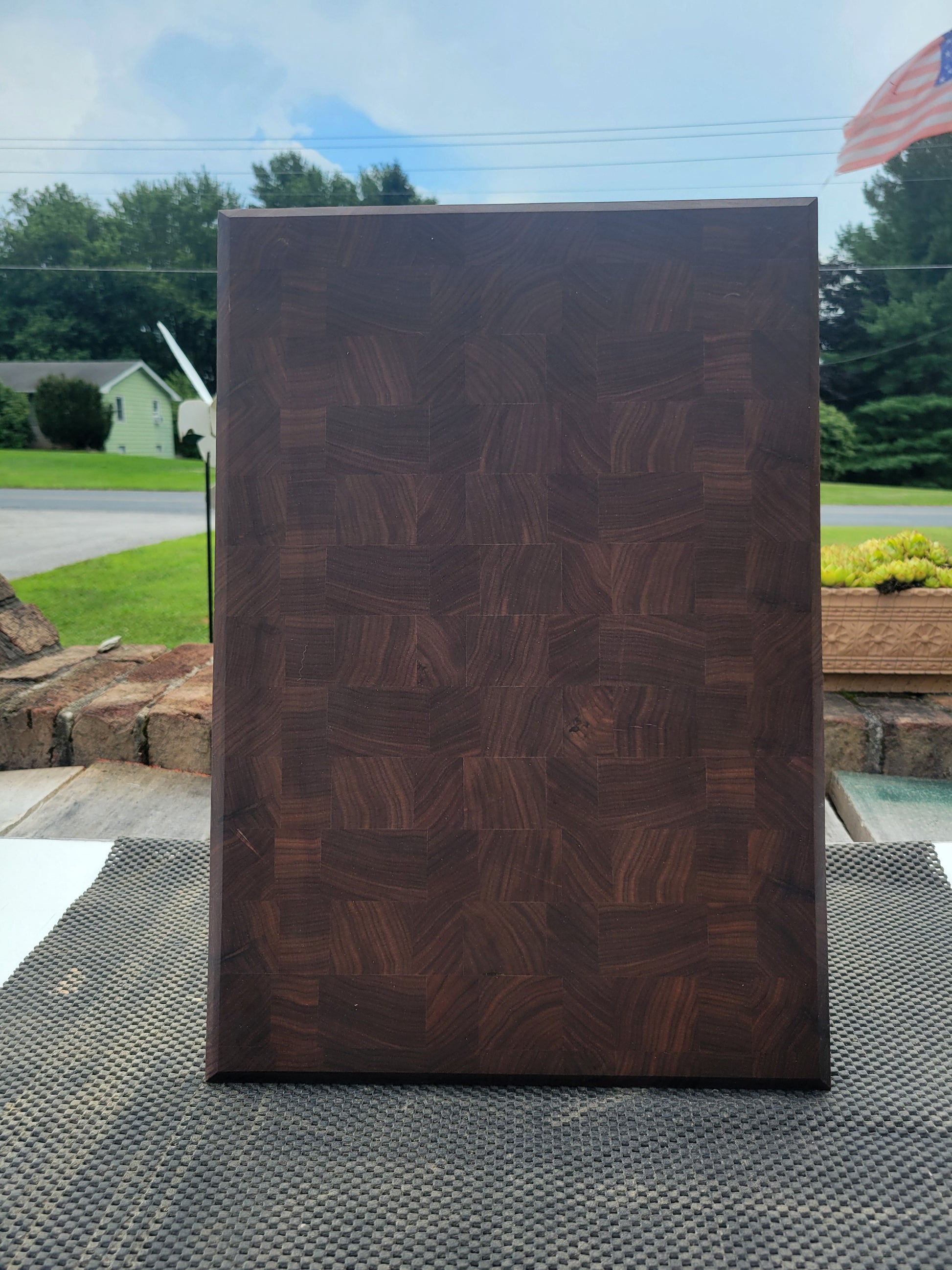 Large Walnut Endgrain Cutting Board