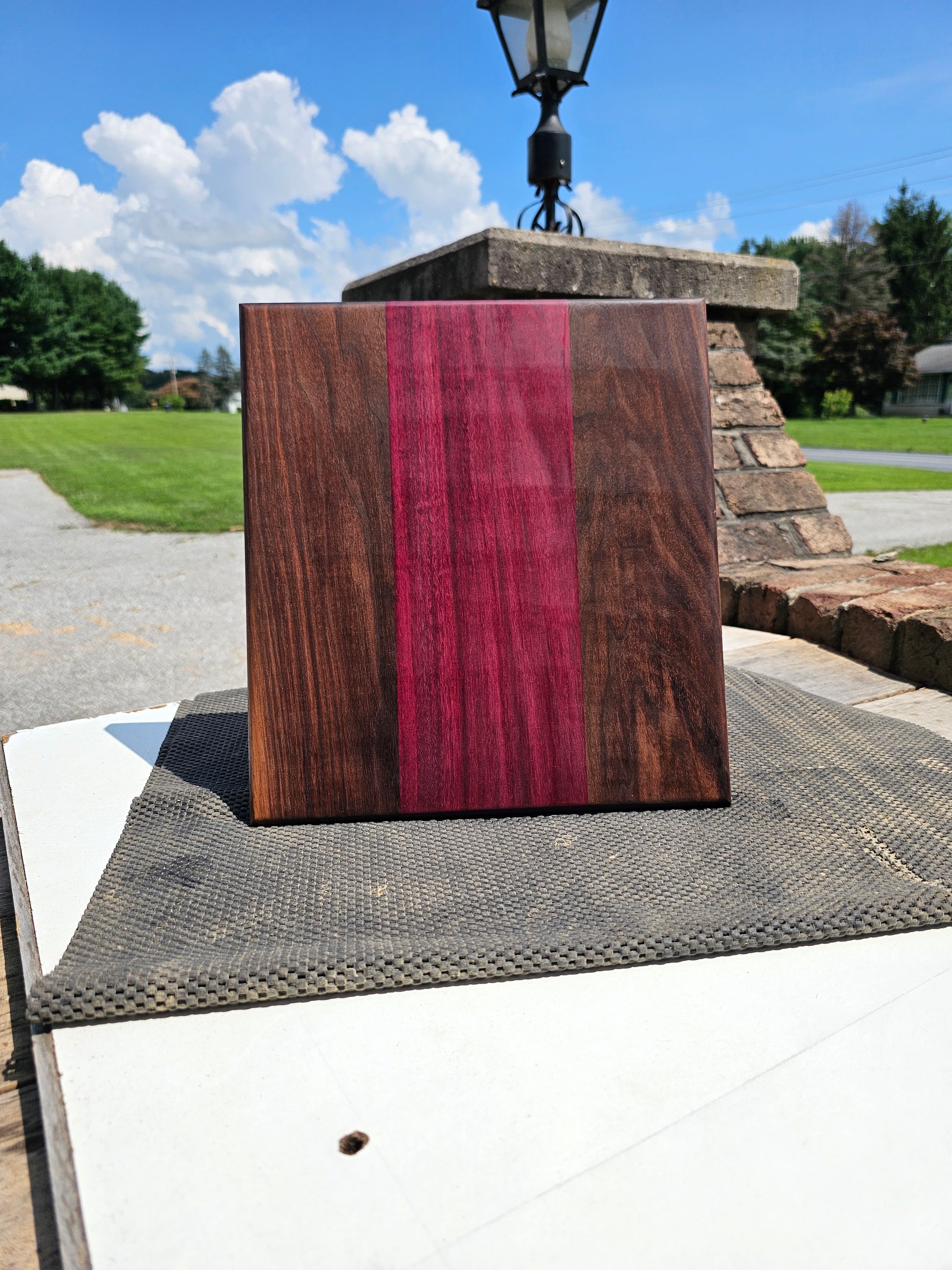 Walnut and Purpleheart