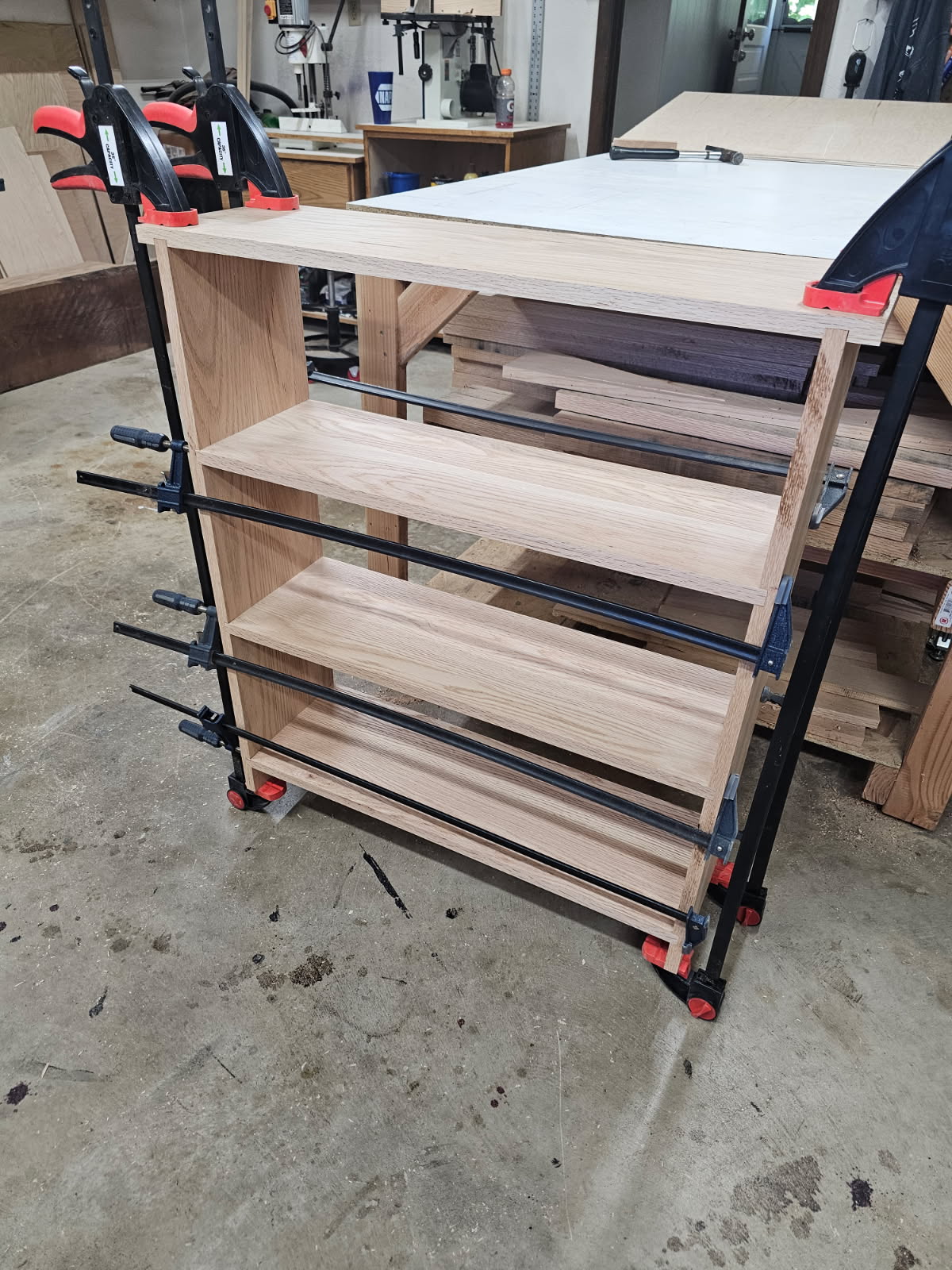 Bowling Ball Shelves and Book Shelves