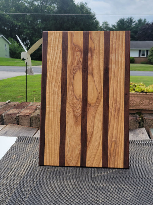 Ash and Walnut Cutting Board